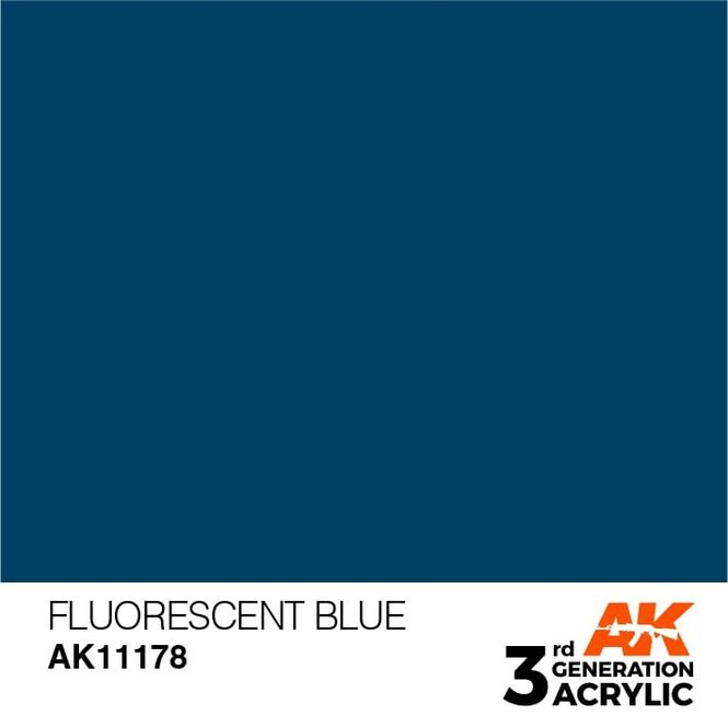 Hovedbilde Fluorescent Blue 17ml