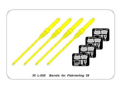German 2cm special set for Flakvierling 38