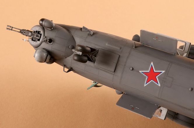 Hovedbilde Trumpeter 1:48 - Mi-35M Hind-E (05830)