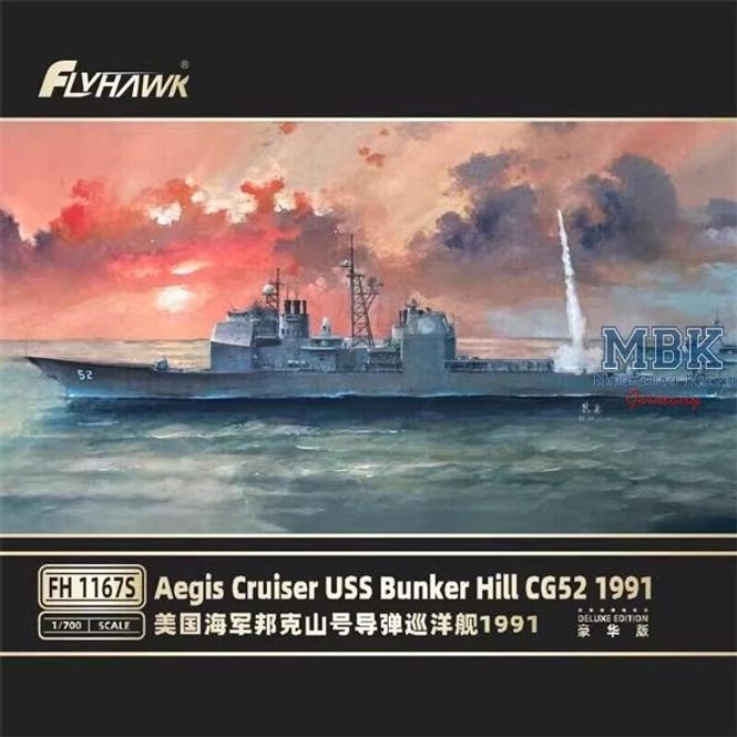 Hovedbilde Flyhawk 1:700 - USS Bunker Hill CG-52 1991 - ...