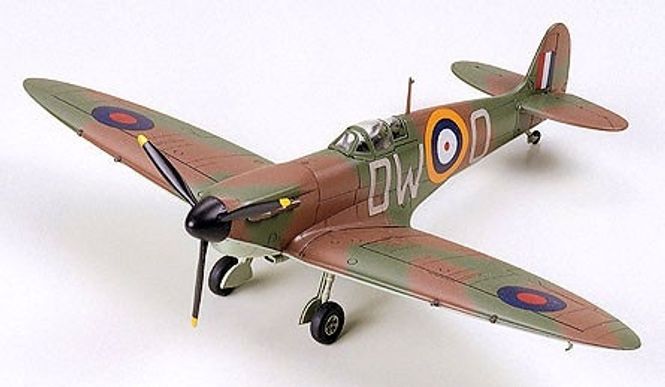 Hovedbilde Tamiya 1:72 - Supermarine Spitfire Mk.I (60748)