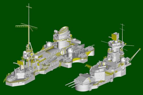 Trumpeter 1:350 - German Battle Cruiser Scharnhorst (05361)