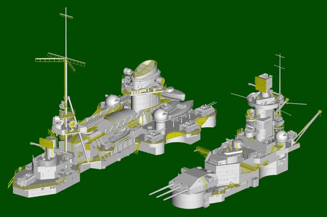 Hovedbilde Trumpeter 1:350 - German Battle Cruiser ...