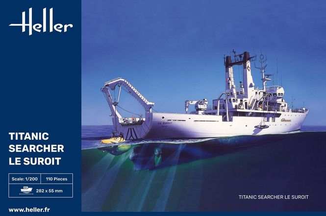Hovedbilde Heller 1:200 Titanic Searcher Le Suroit 80615 