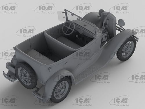 ICM 1:24 - Ford Model A - Standard Phaeton Soft Top (1930s) (24050)