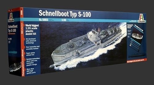 Italeri 1:35 - Schnellboot Typ S-100 PRM Edition (5603S)