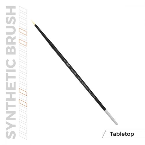 AK-Interactive B021 AK Synthetic Brush - Tabletop Brush - 1