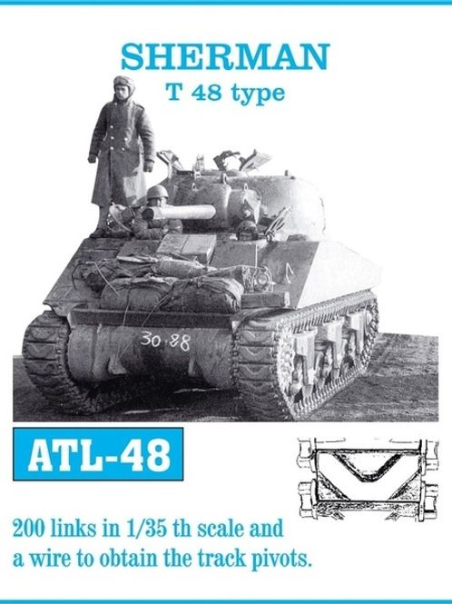 Hovedbilde FriulModel 1:35 - ATL-48 SHERMAN T 48 type