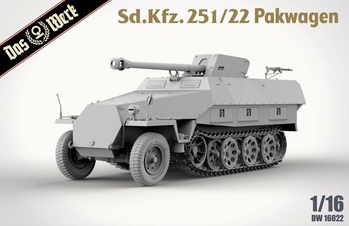 Das Werk 1:16 - Sd.Kfz. 251/22 Ausf.D Pakwagen