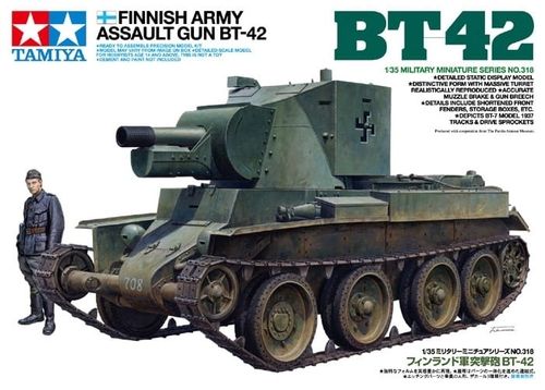 Tamiya 1:35 - Finnish Army Assault Gun BT-42 (35318)