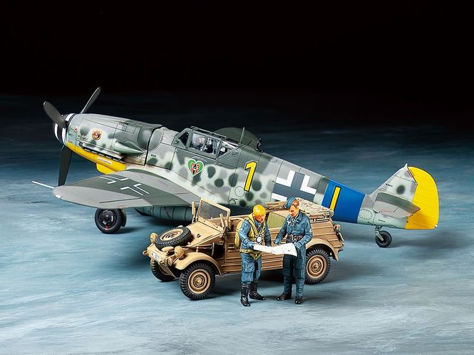 Hovedbilde Tamiya 1:48 - Messerschmitt Bf109 G-6 & ...