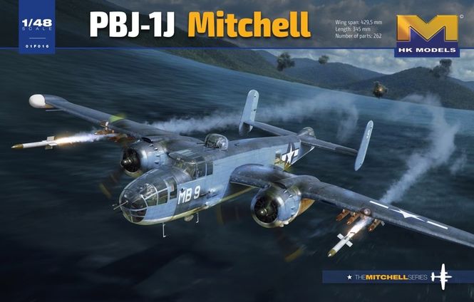 Hovedbilde HK Models 1:48 - North-American PBJ-1J Mitchell ...