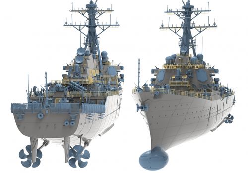 HS Models 1:200 - USS Curtis Wilbur (DDG-54) - Upgrade Full Set (for I Love Kit kits)