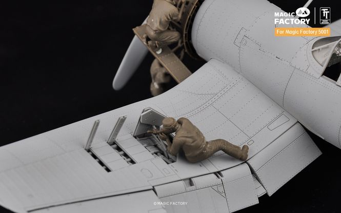 Hovedbilde Magic Factory 1:48 - 7507 US WWII Ground Service ...