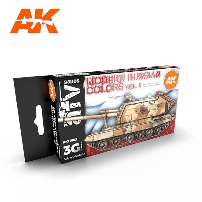 Hovedbilde AK-Interactive AK 11663 MODERN RUSSIAN COLORS VOL ...