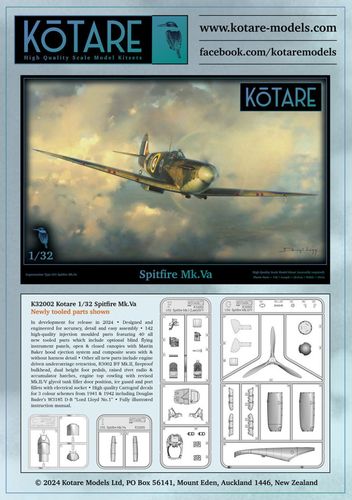 Kotare 1:32 - Spitfire Mk.Va