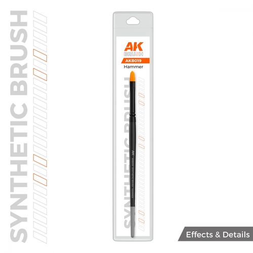AK-Interactive B019 AK Synthetic Brush - Hammer