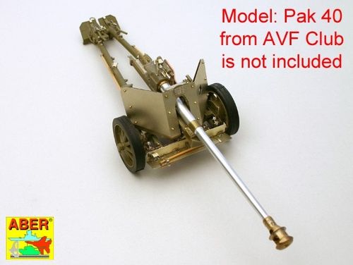 German 75mm barrel for PaK 40 - middle model