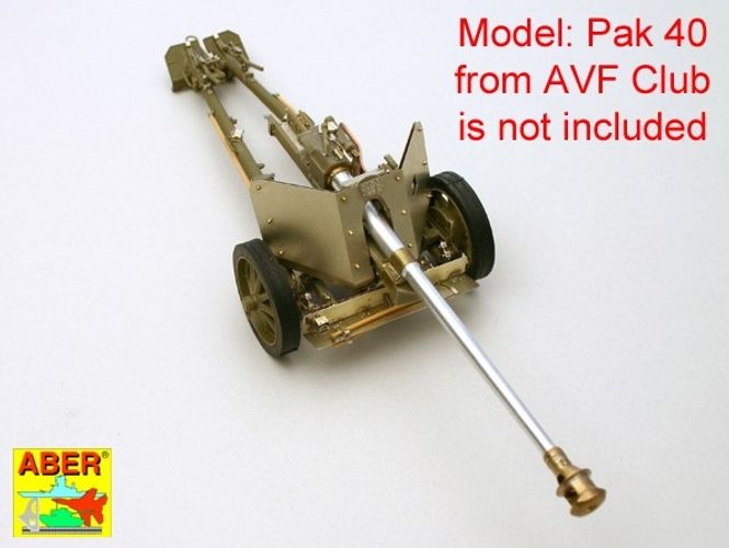 Hovedbilde German 75mm barrel for PaK 40 - middle model