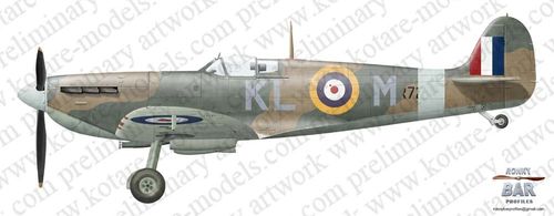 Kotare 1:32 - Spitfire Mk.Va