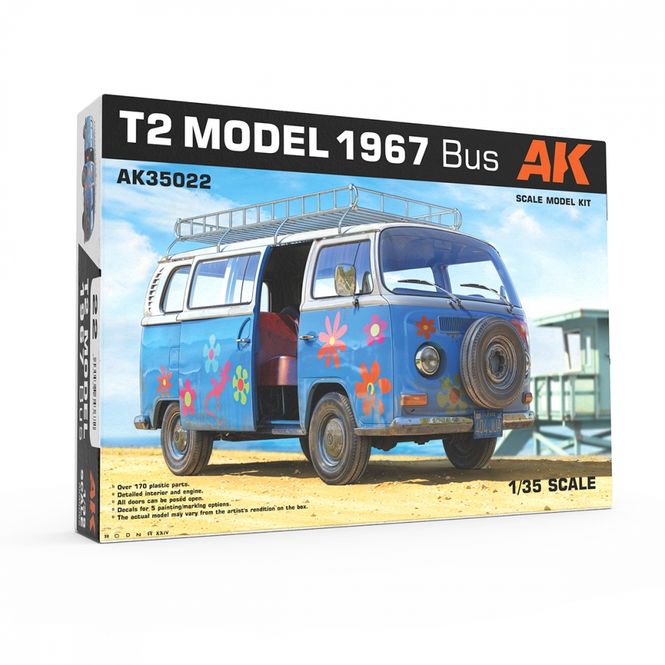 Hovedbilde AK-Interactive 1:35 - T2 Model 1967 Bus 35022