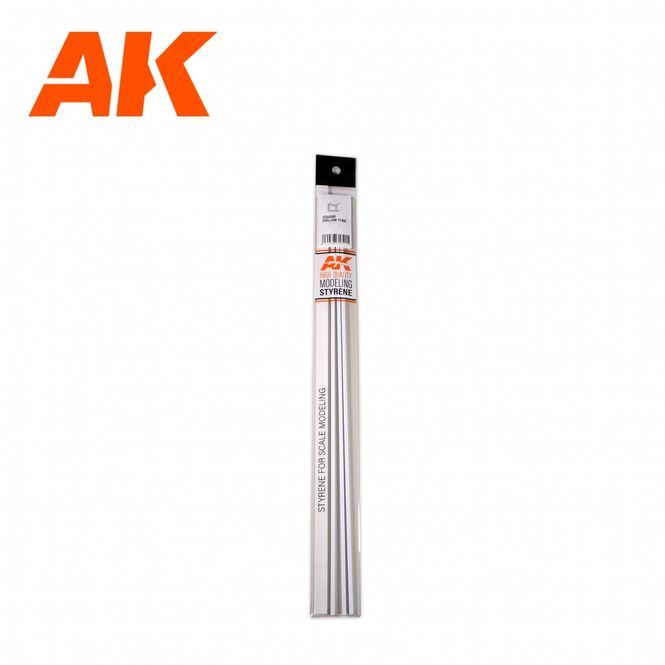 Main Image Square hollow tube 6.00x350mm(0,7mm)-STYRENE ...