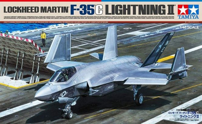 Hovedbilde Tamiya 1:48 - Lockheed Martin F-35C Lightning II