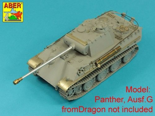 7,5 cm gun barrel for Panther Ausf.G Late