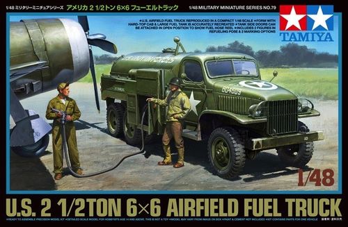 Tamiya 1:48 - U.S. 2 1/2 Ton 6 x 6 Airfield Fuel Truck (32579)