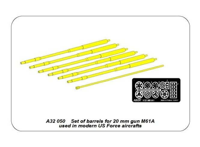 Hovedbilde Barrels for M61A1 - Aber Models