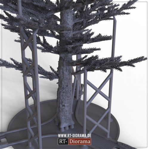 RT-Diorama 35480 Fir Tree [No.2]
