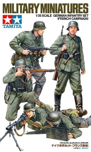 Tamiya 1:35 - 35293 German Infantry Set (French Campaign)