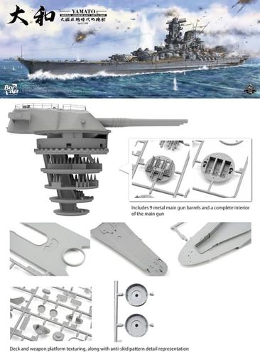 Border Model 1:350 - Yamato - Imperial Japanese Navy Battleship
