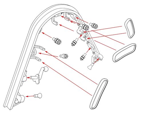 ANYZ Canopy frame for TAMIYA 1:32 F4U-1 Corsair 