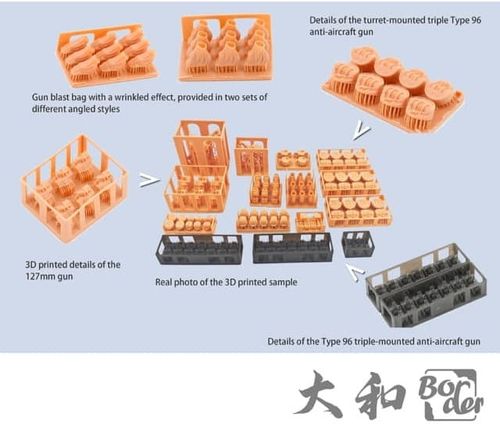 Border Model 1:350 - Yamato - Imperial Japanese Navy Battleship