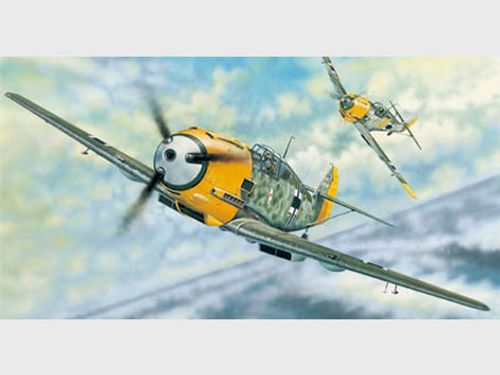 Trumpeter 1:32 - German IIWW Fighter Messerschmitt Bf 109E-3 02288 
