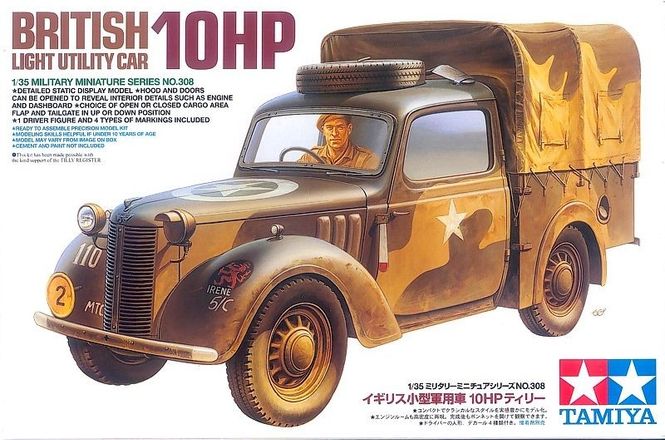 Hovedbilde Tamiya 1:35 - British Light Utility Car 10HP ...