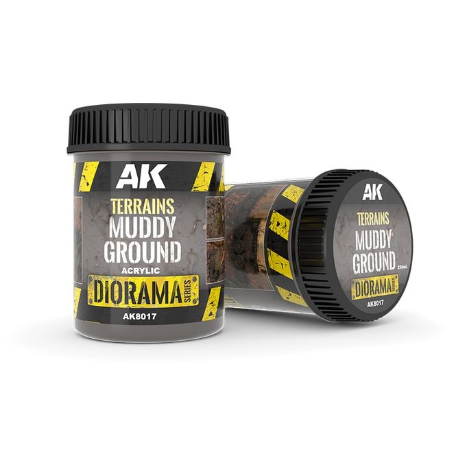 Hovedbilde AK-Interactive Terrains Muddy Ground 250ml (8017)
