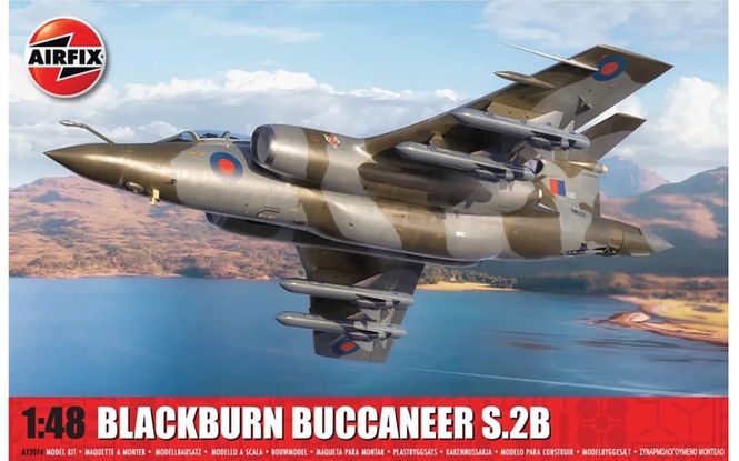 Hovedbilde Airfix 1:48 - Blackburn Buccaneer S.2B (A12014)