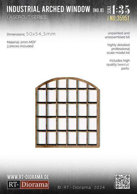 Hovedbilde RT-Diorama 1:35 - 35951 Lasercut Industrial ...