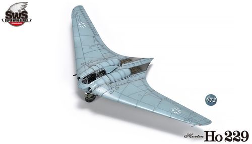 Zoukei-Mura 1:72 og 1:144 - Horten Ho 229 (SWS-72-144-01)