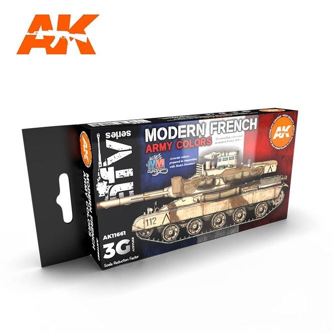 Main Image AK-Interactive AK 11661 MODERN FRENCH ARMY COLORS ...