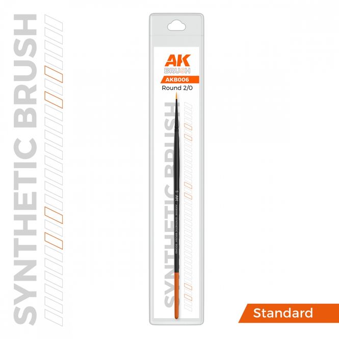 Hovedbilde AK-Interactive B006 AK Synthetic Brush - Round ...