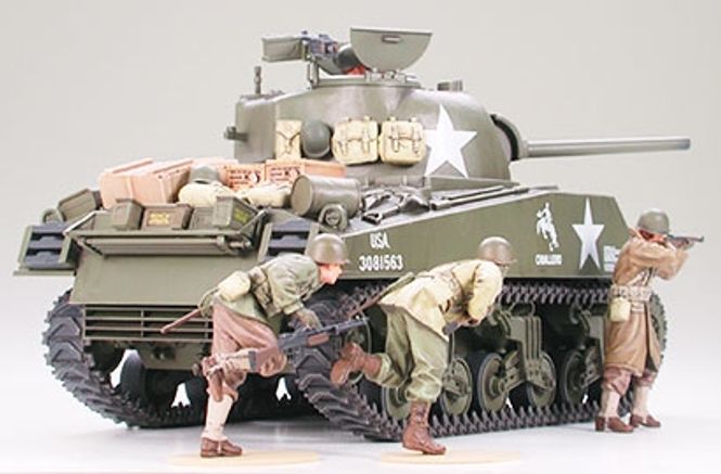Hovedbilde Tamiya 1:35 - US Medium Tank M4A3 Sherman 75mm ...