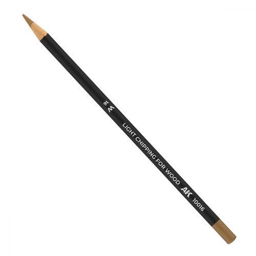 Light Chipping for wood  - Watercolor Pencil