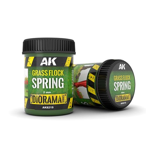 AK-Interactive Grass Flock 2mm Spring
