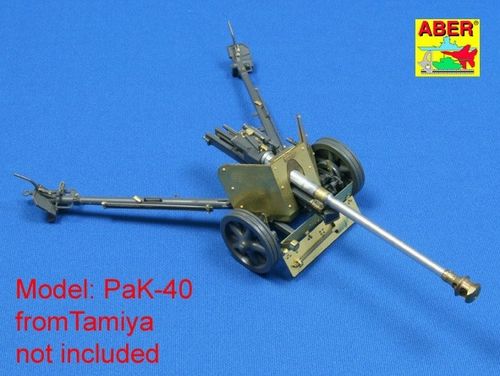 German 75mm barrel for PaK 40 - middle model