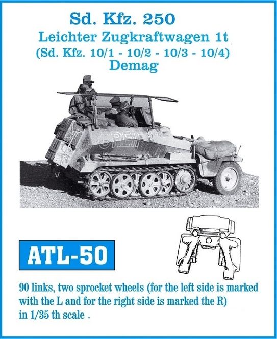 Main Image FriulModel 1:35 - ATL-50 Sd.Kfz. 250 / le Zgkrw. ...