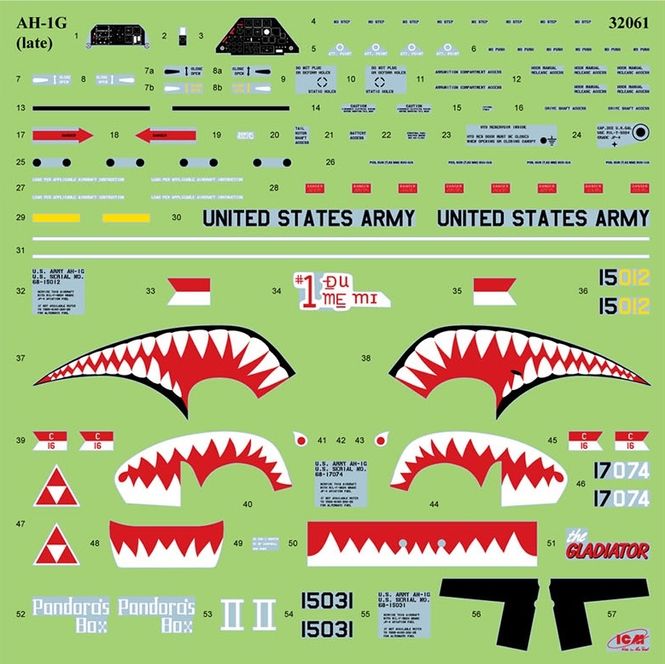 Hovedbilde ICM 1:32 - AH-1G Cobra (late production), US ...