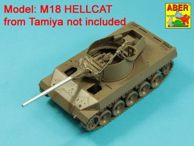 Hovedbilde 76mm M1A1 Barrel for M18 Helcat U.S. Tank ...